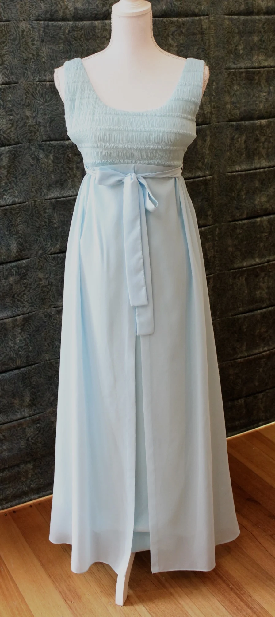 Powder Blue Ball Gowns / Evening Dresses of the 1960's and 1970's