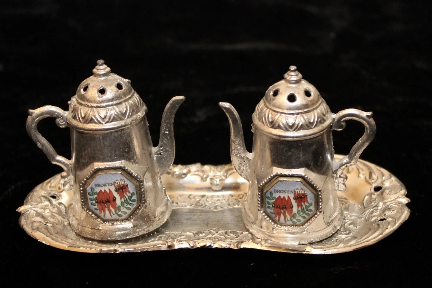 Broken Hill Souvenir Salt &amp; Pepper Shakers