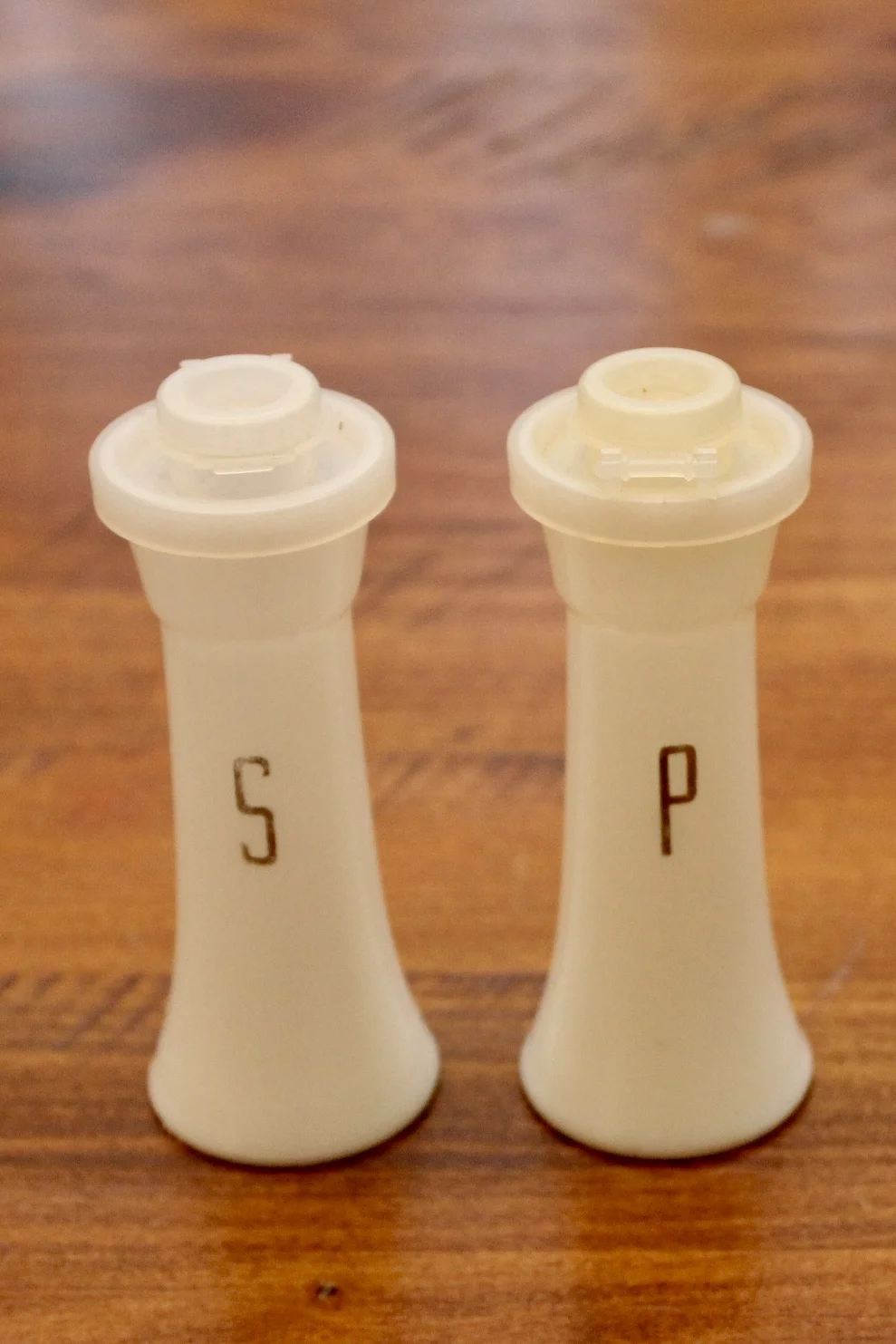 Tupperware Salt and Pepper Shakers