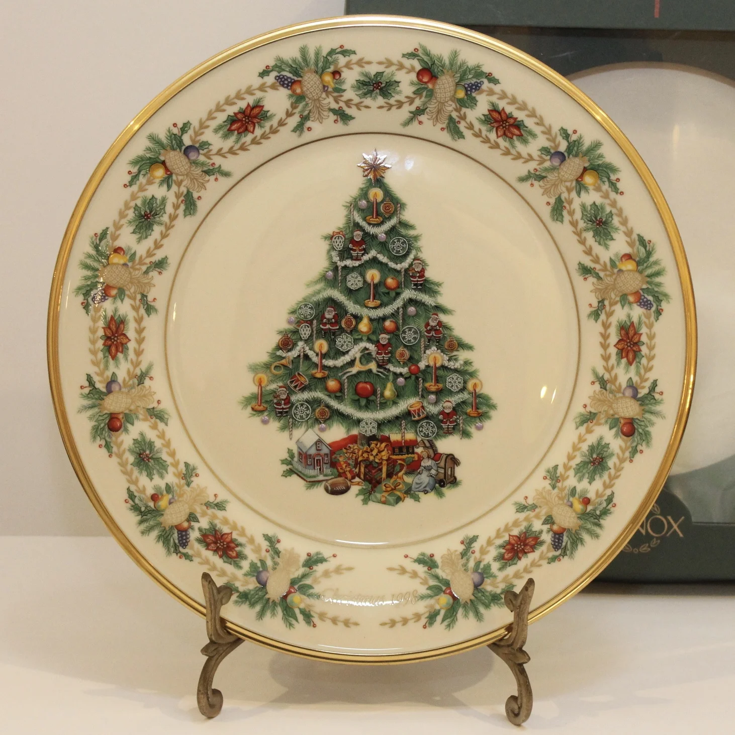 Lenox Christmas Collection Plate 1988
