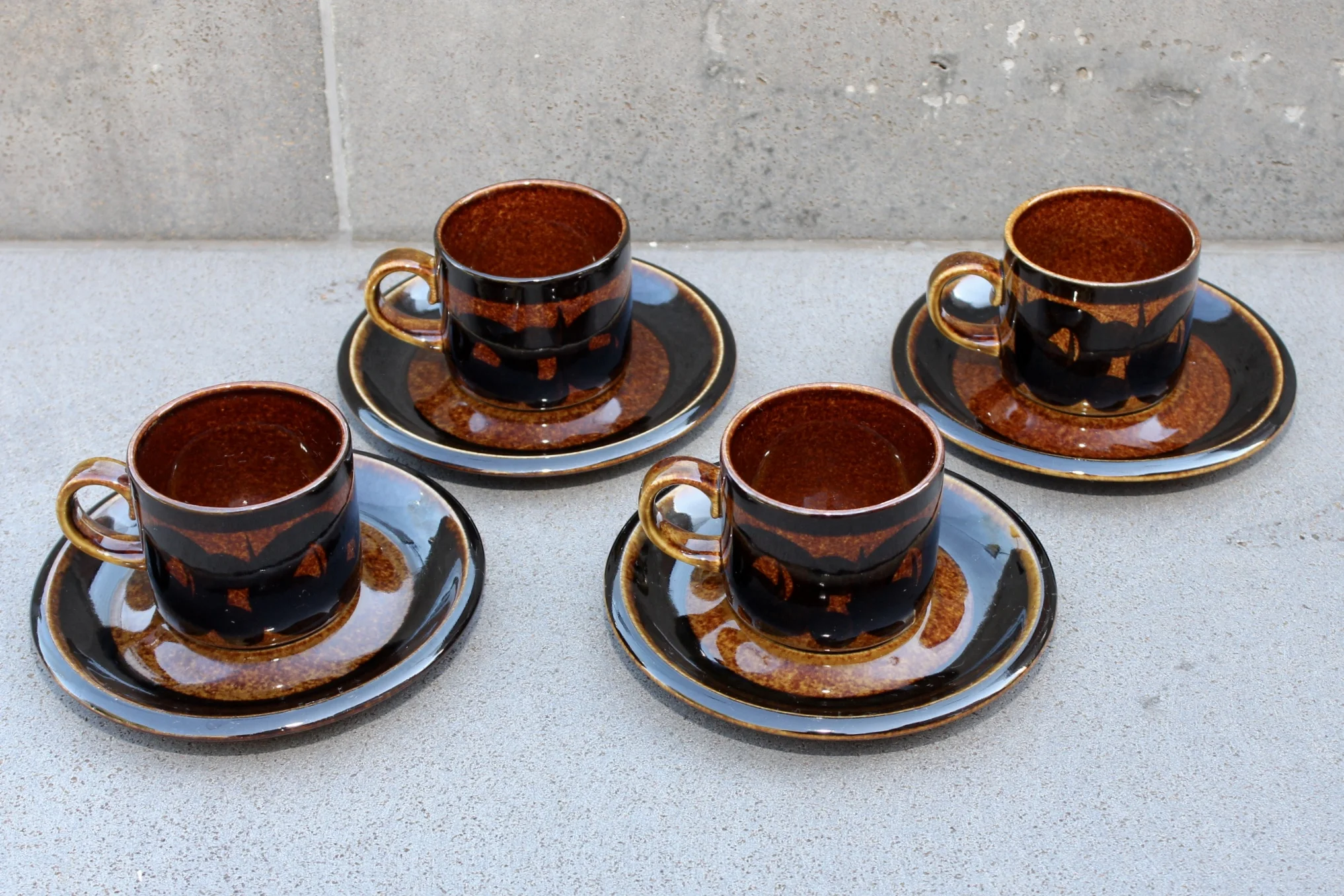 Arabia Finland Soraya Cups &amp; saucers