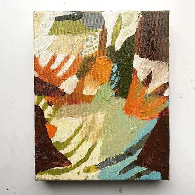 Missing long days in the studio but sneaking in small paintings at home
.
.
.
.
.
#iso #homeschooling #art #smallworks #vase #stilllife #pattern #orangeandgreen #acryliconcanvas #warmcolours #melbourneartist #texture #brushstroke #contemporaryart