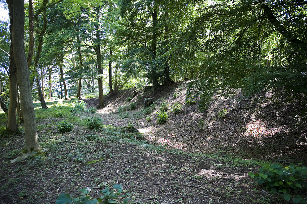 Blackenbury Camp Iron Age promontory fort