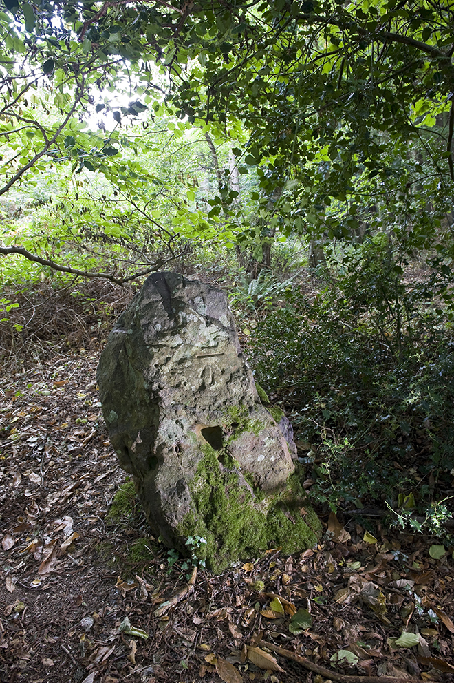 This stone bares an 'OS' mark