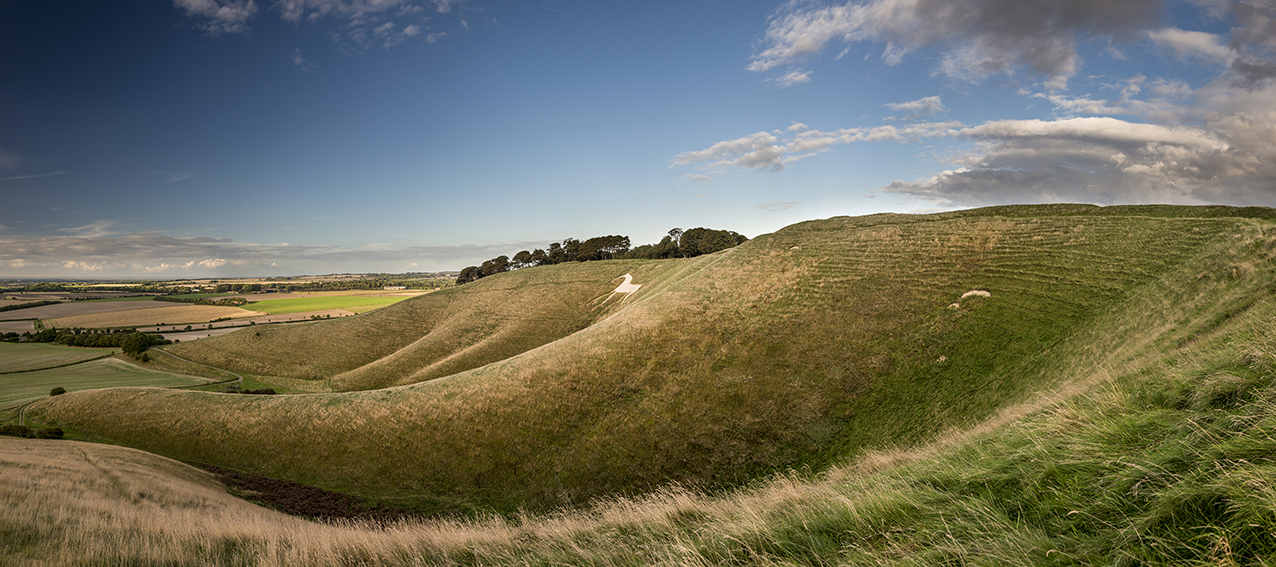 The Oldbury white horse chalk cutting of 1780