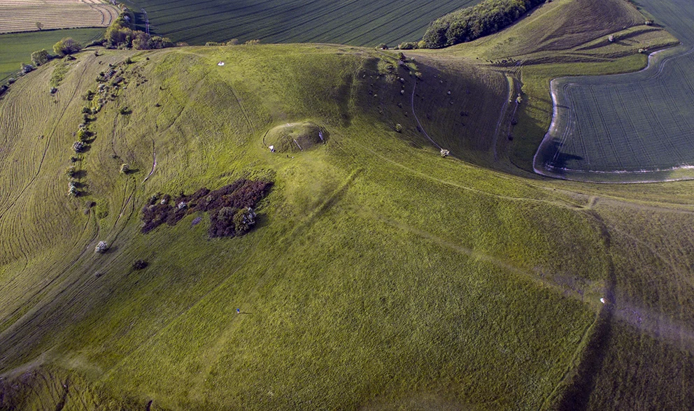 Aerial view (courtesy of Felix Speller)