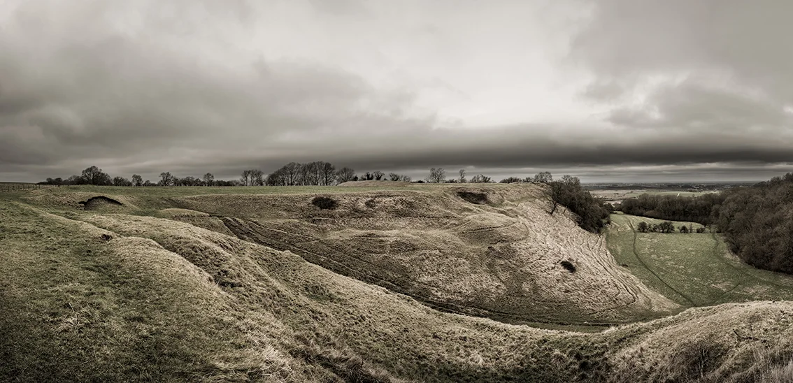 Bincknoll Castle IA promontory hill fort 