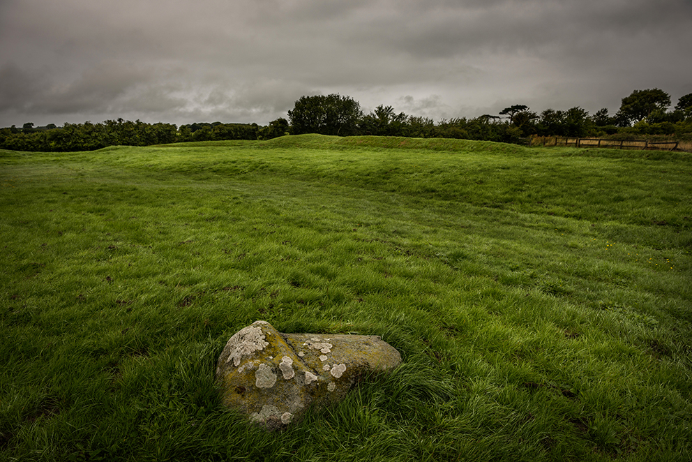Megalith? Probably not. Possibly a leftover bit of building material