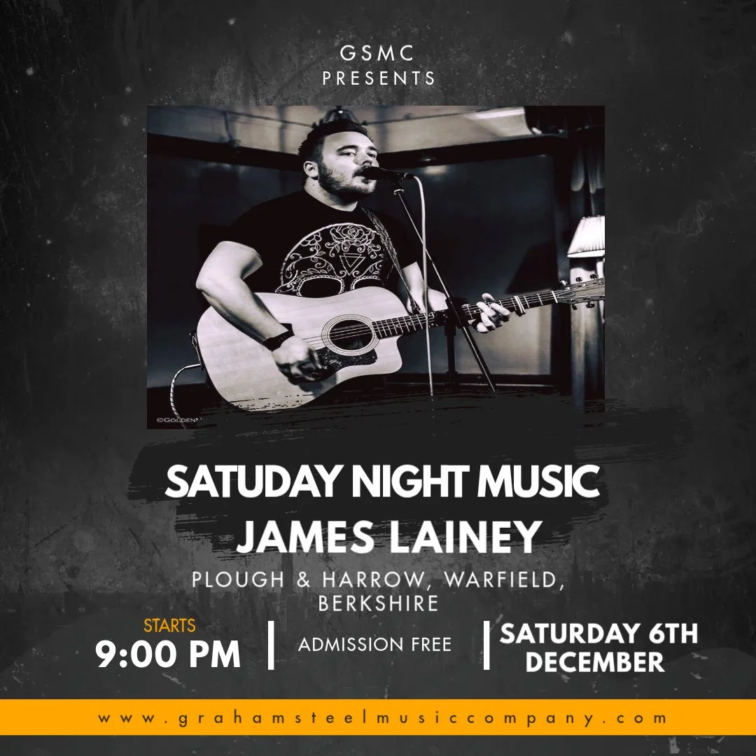 Saturday Night Live at The Plough &amp; Harrow  - James Lainey