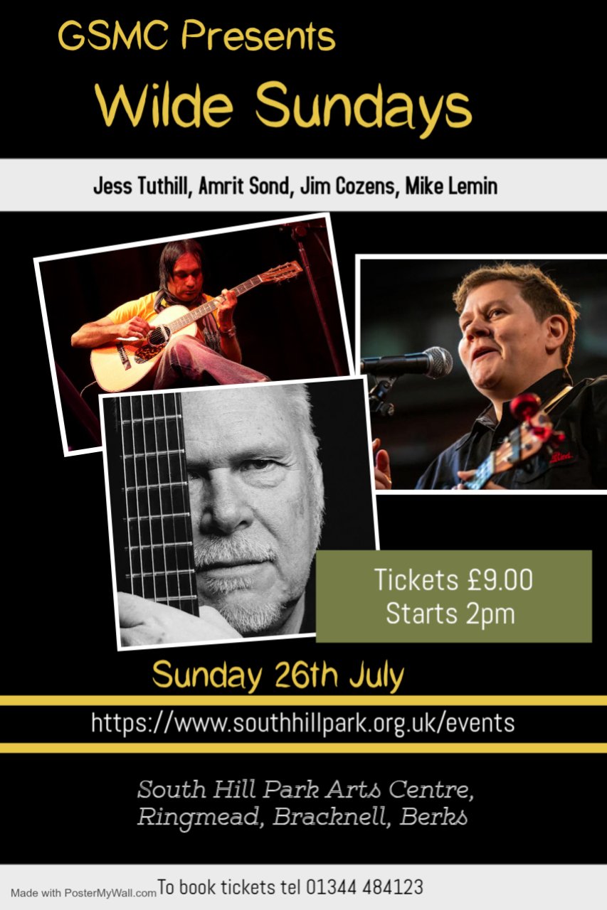 Wilde Sundays - Jess Tuthill, Amrit Sond, Jim Cozens, Mike Lemin 