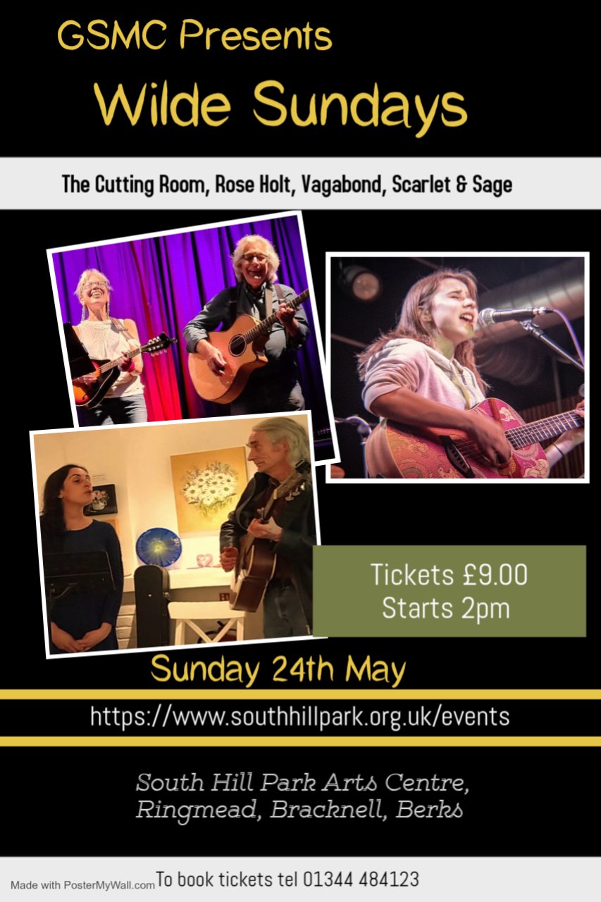 Wilde Sundays - Vagabond, Rose Holt, Cutting Room, Scarlet &amp; Sage