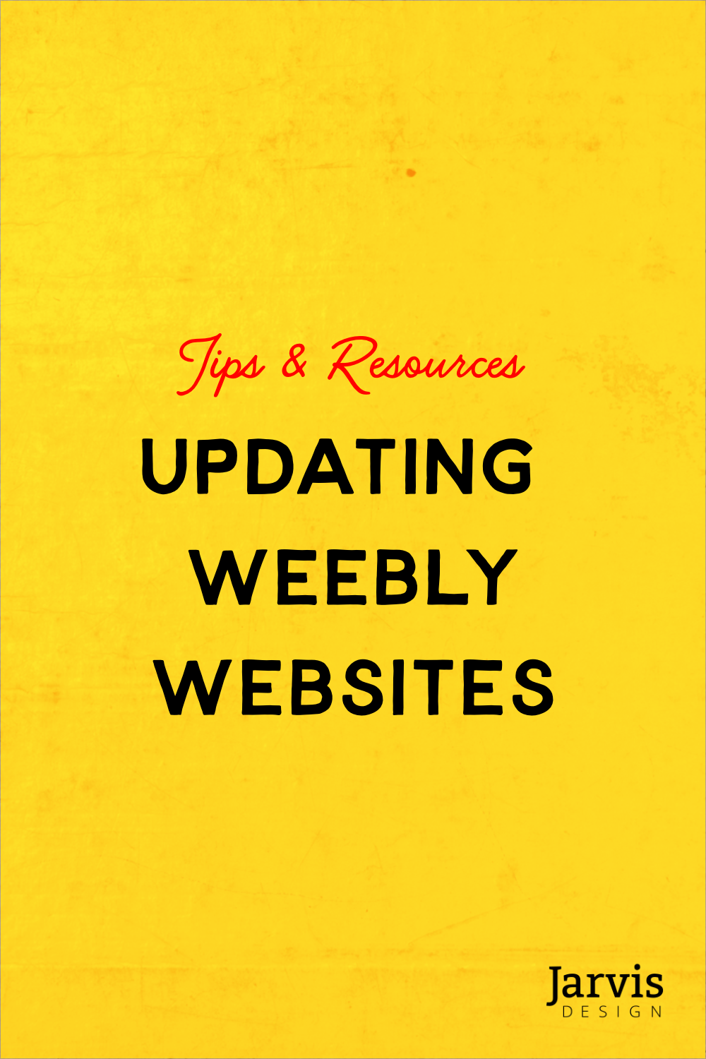 How to make updates to a website built with Weebly