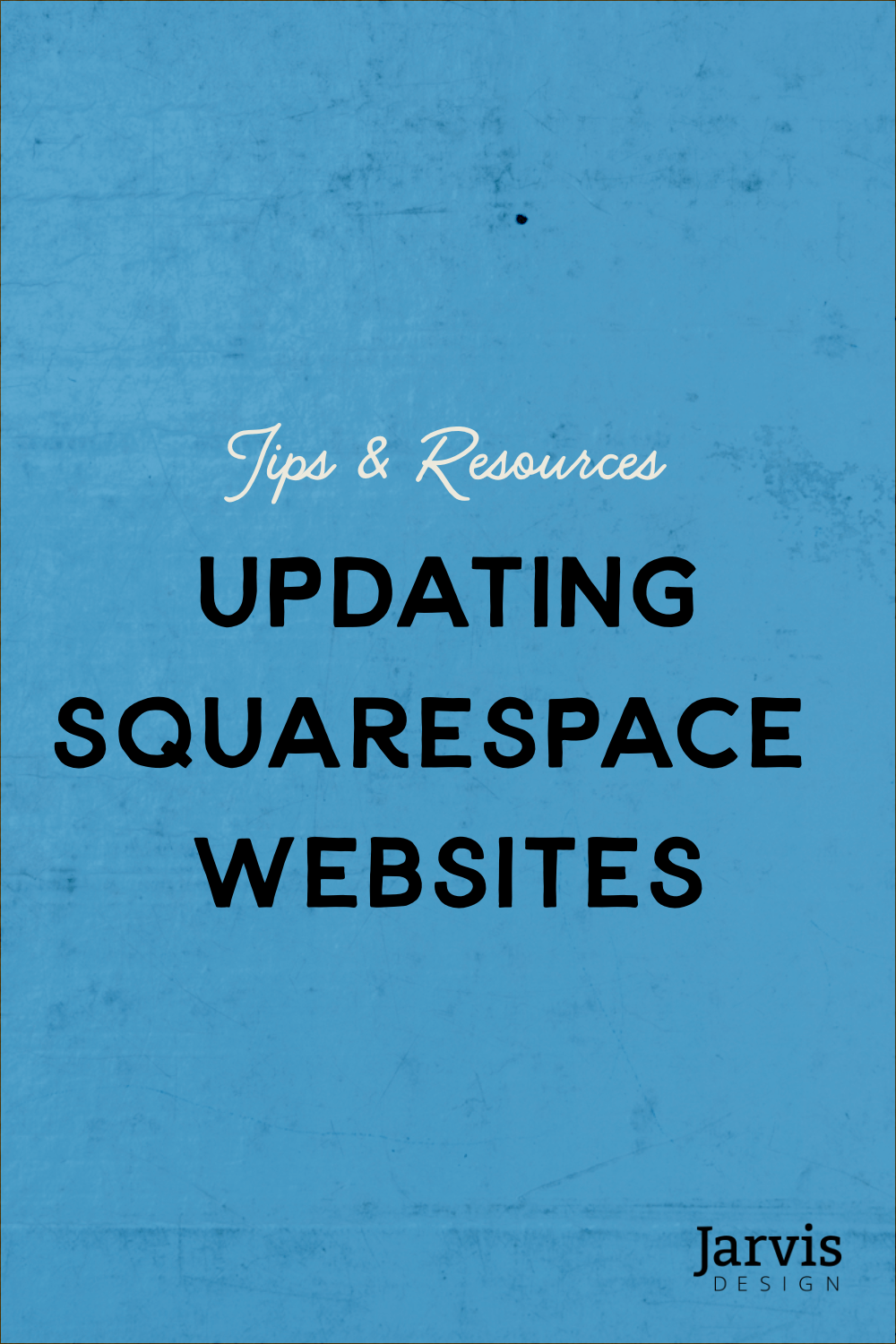 How to make updates to a website built with Squarespace