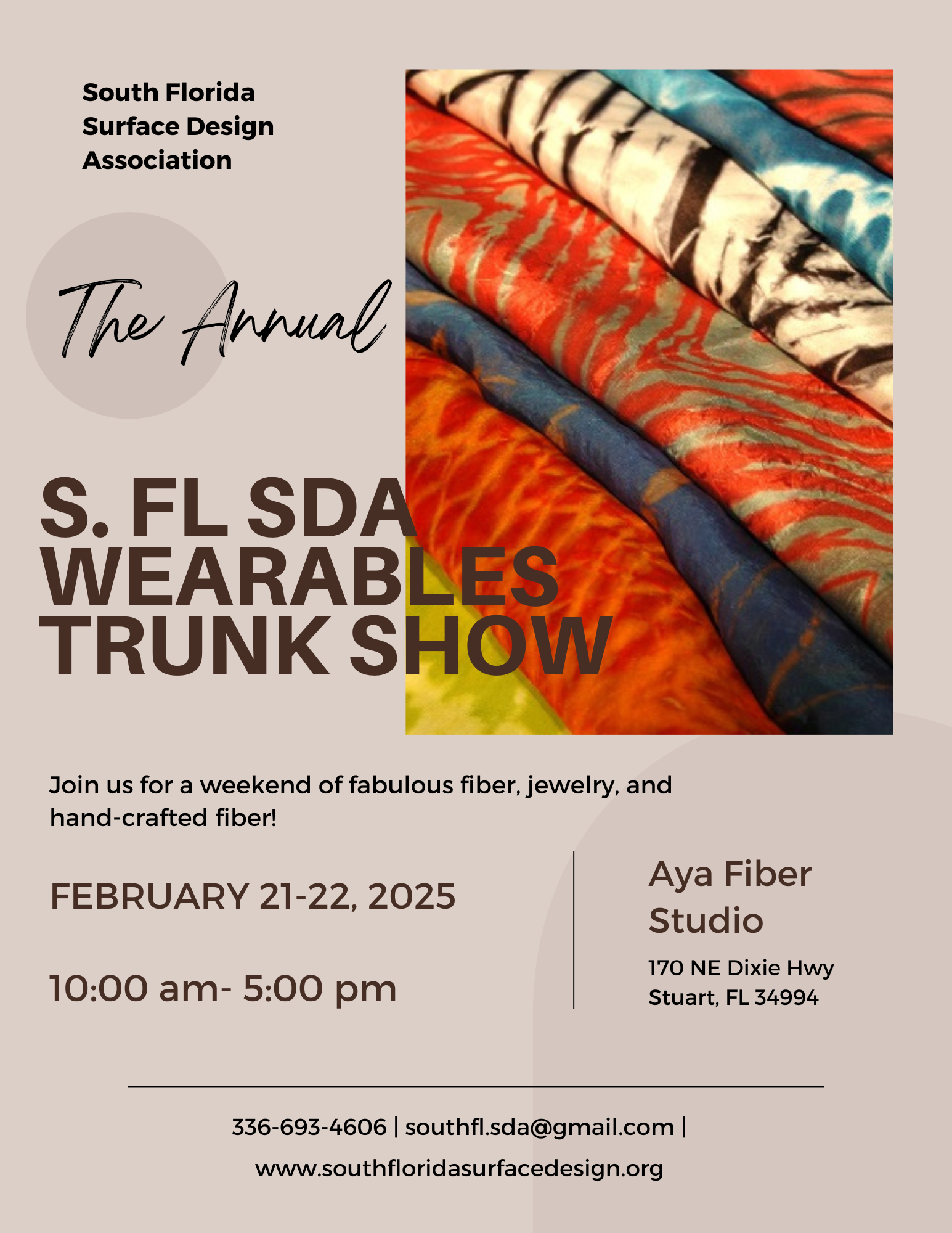 SFSDA Spring Trunk show