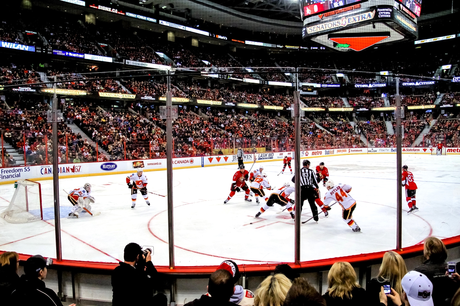 Sens VS Flames