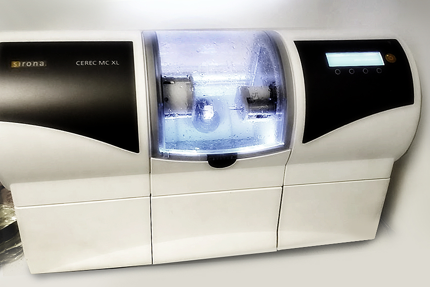 The Cerec MC XL by Kappler, the World's most advanced desktop ceramic milling machine!