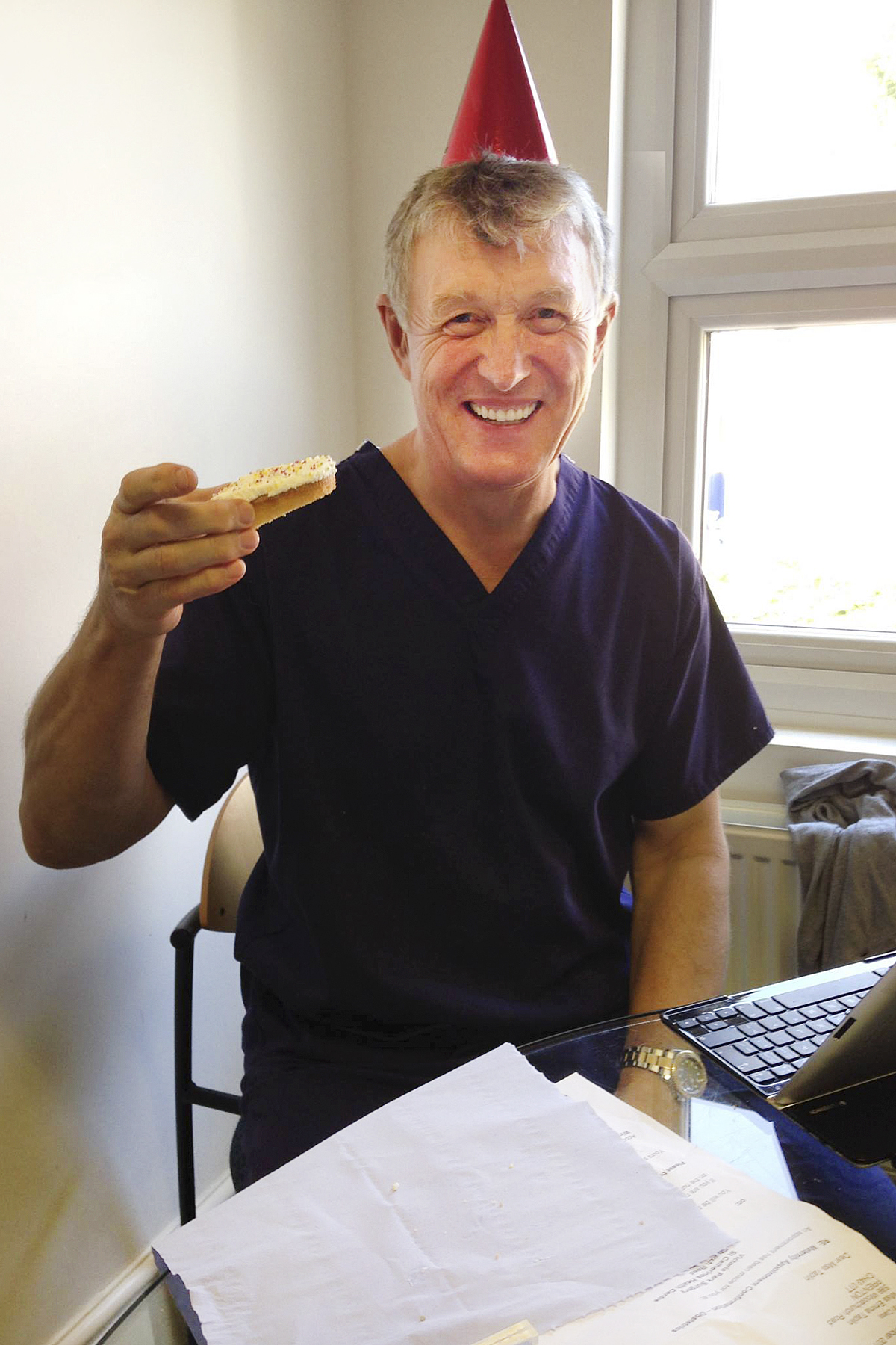 Rob recently "celebrated" the 40th anniversary of him first attending Manchester University