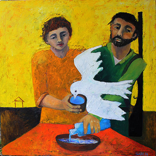 Thirsty Dove, Sarah Dopkins