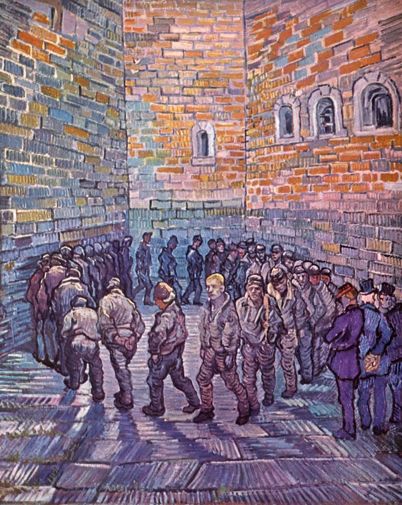 “Prisoners Exercising,” Vincent Van Gogh