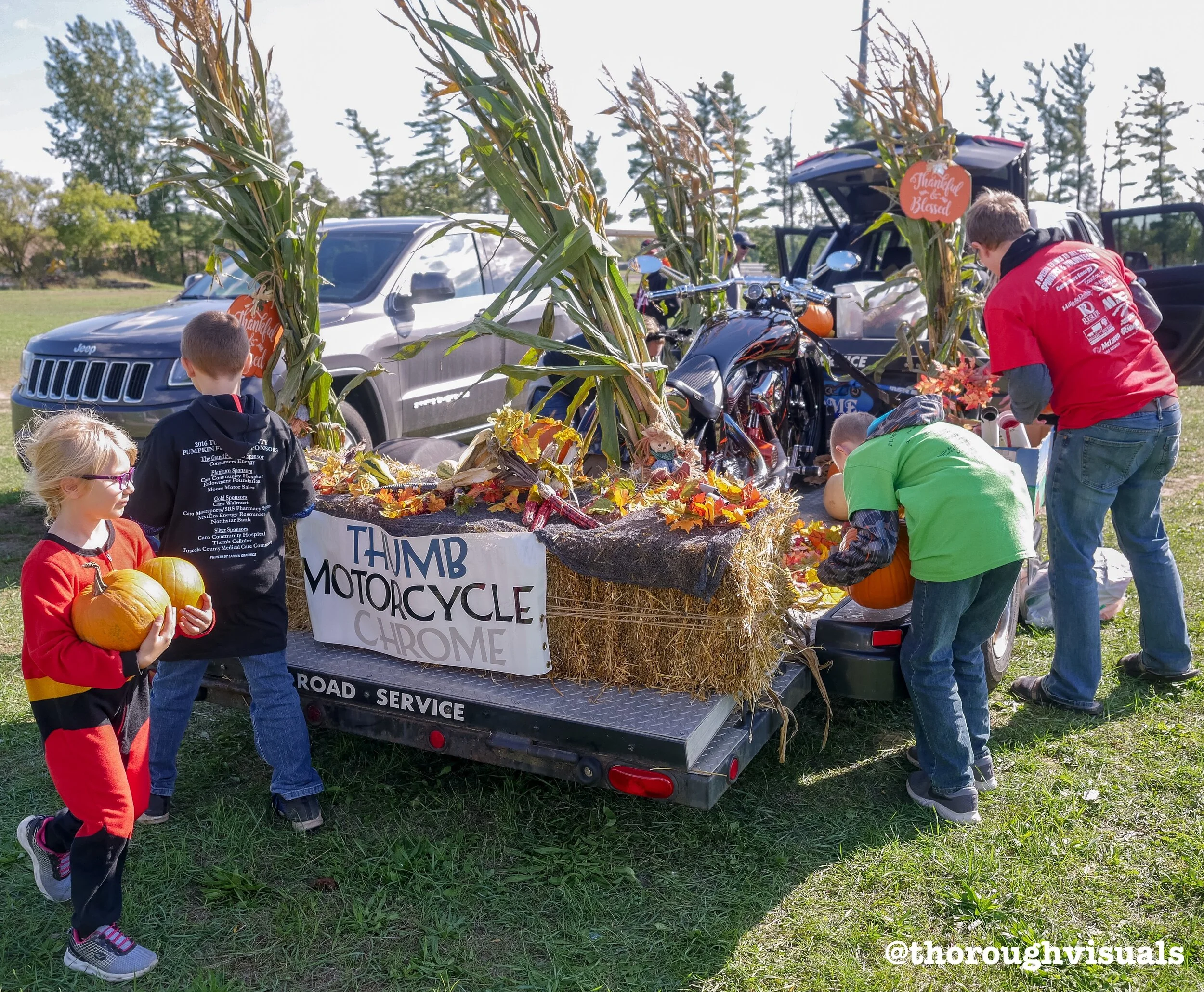 2019 Tuscola County Pumpkin Festival Thumb Motorcycle Chrome