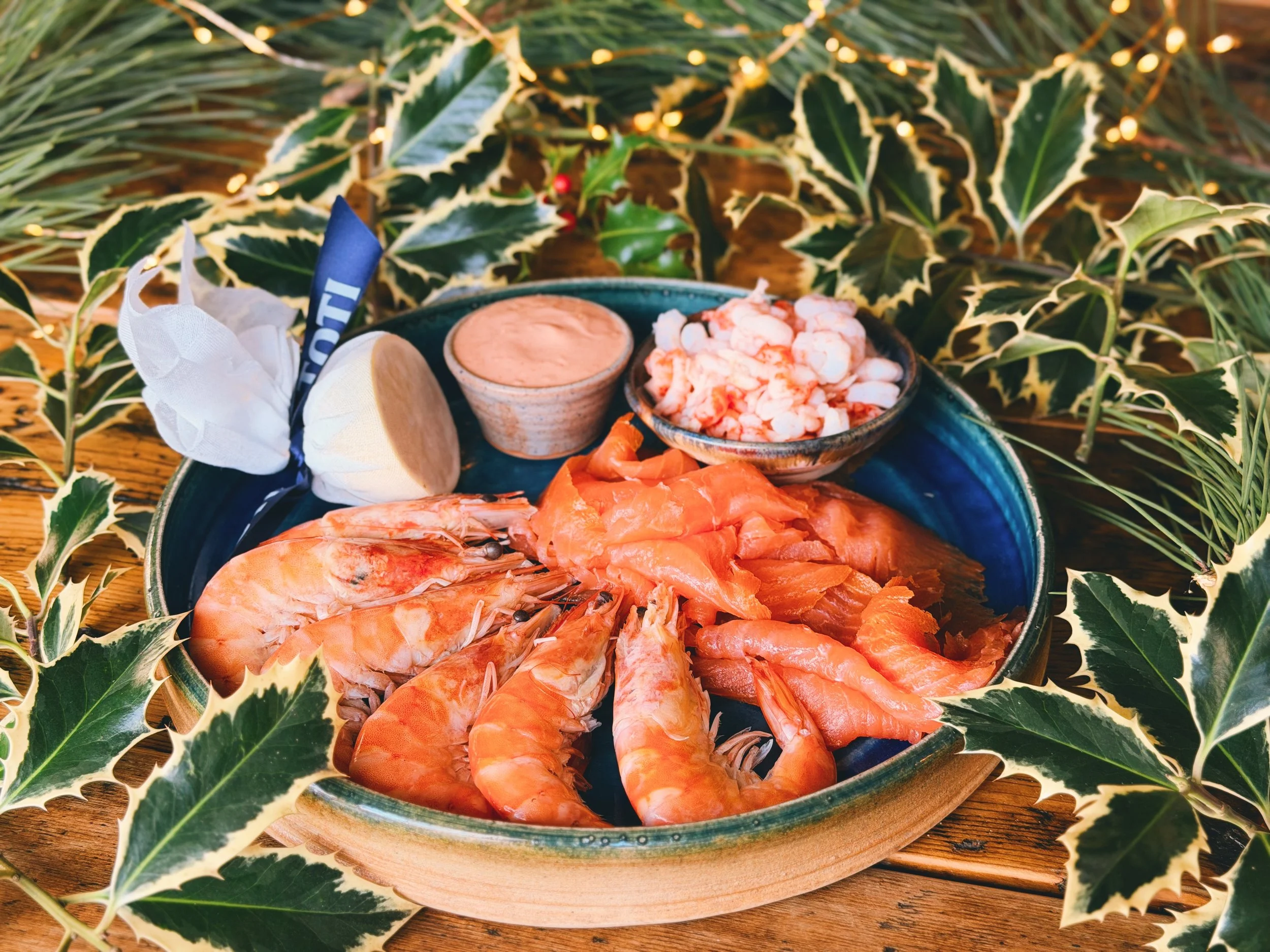 Shellfish & Smoked Salmon Platter