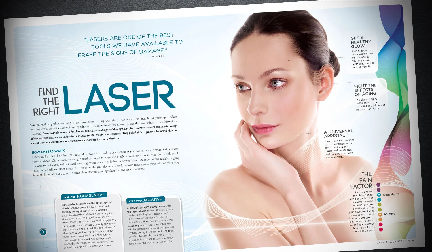  Marketing Customizable Booklet Series / Lasers 