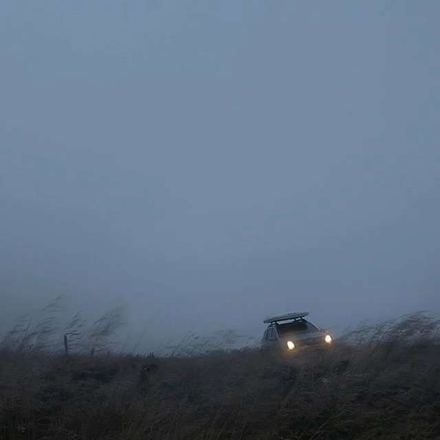 Iceland mood. Depending on when and were you travel, this may perfectly encapsulate your experience. The heater on, a couple layers of clothes, hot coffee in one hand as the other grips the steering wheel and navigates through the dark, cold, vast, a