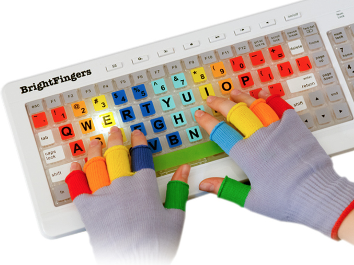 Тайпинг клавиатуры. Цветная клавиатура для обучения печати. Tutorial for typing. Tutorial typing fingers. Tutorial for typing fingers.