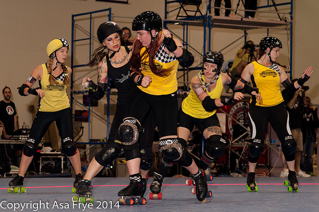 The Bronx and Queens teams have a long history of rivalry in Gotham. Photo by Asa Frye.