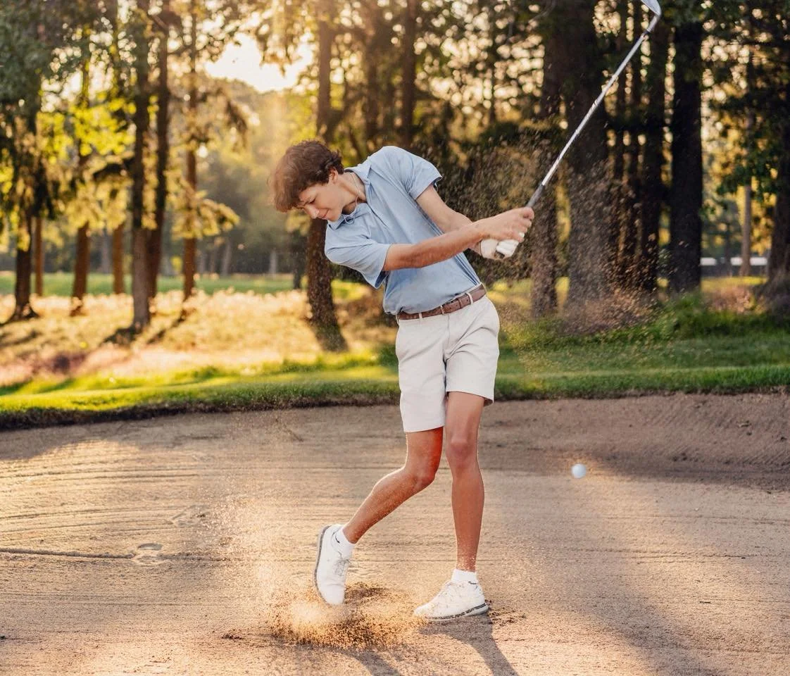 Had a blast spending a perfect Michigan summer evening with Eddie Kuznar! We spent the first half of the session creating some epic images around Muskegon Country Club, and finished the session at Kruse Park. He even obliged my final request to sit i