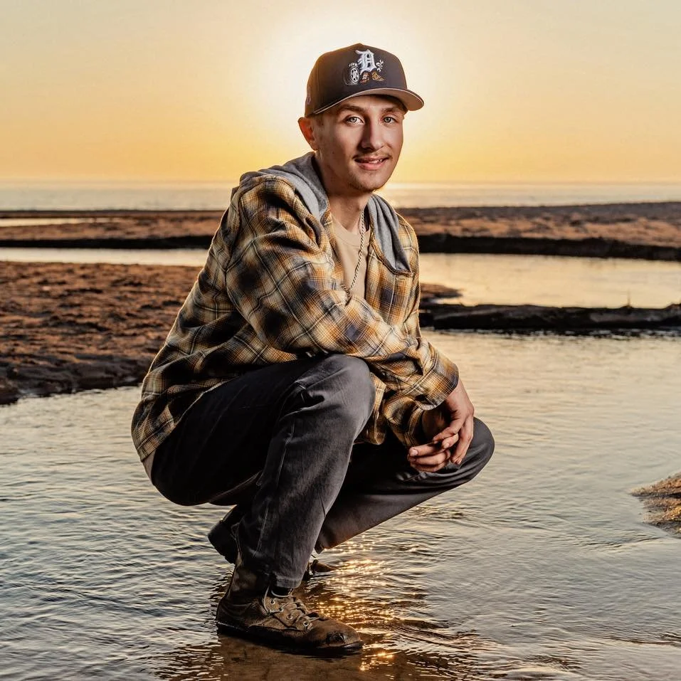 &ldquo;If there&rsquo;s heaven for me, I&rsquo;m sure it has a beach attached to it.&rdquo; - Jimmy Buffett

Tyler&rsquo;s session brought me north; a new beach! We filled the session with woods, streams, and a beach that perfectly balanced it all.