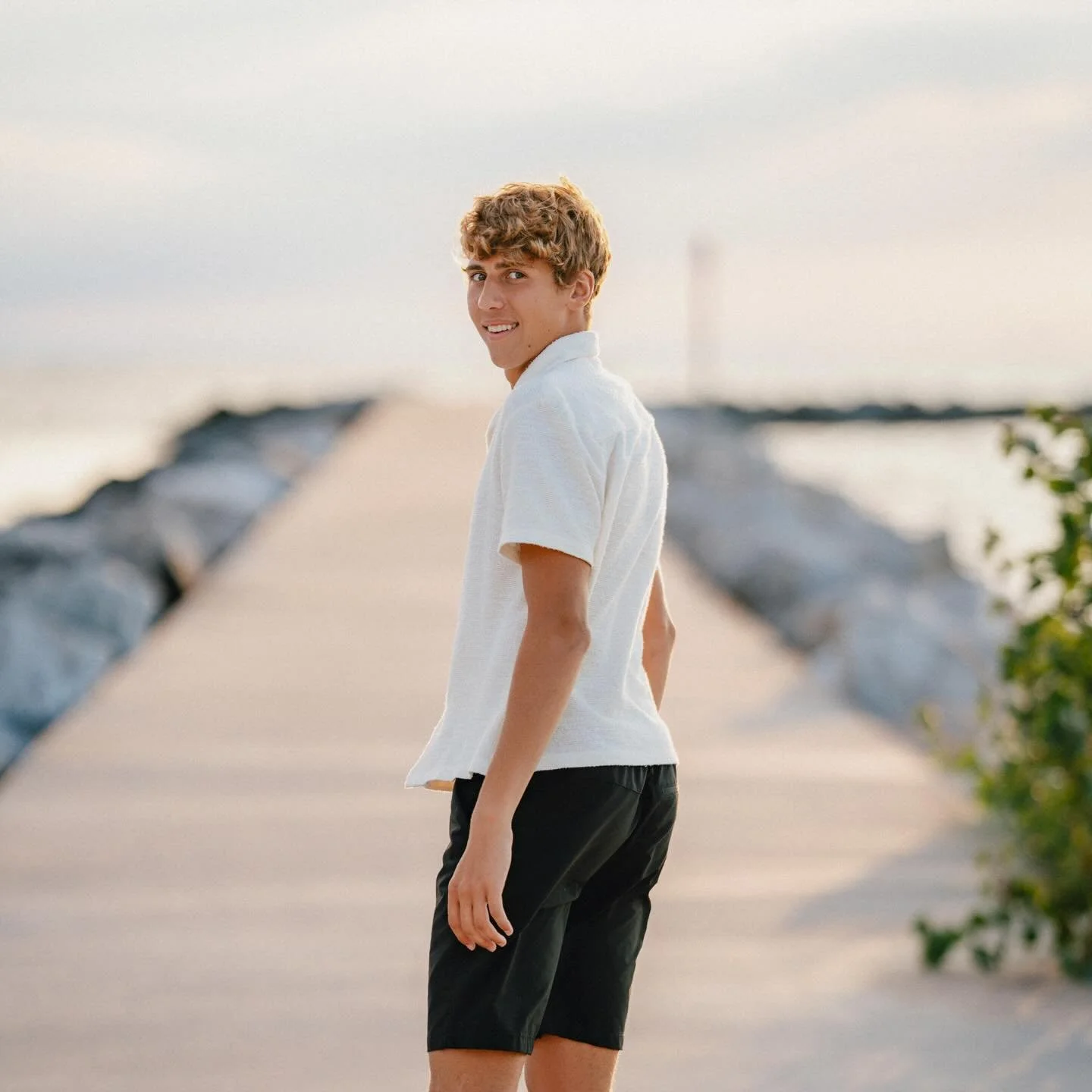 &ldquo;The white sun has almost dropped under the soft gray almost stillness of the water, it seems just the right hour to be, again, alive.&rdquo; - Stanley Plumly

Ethan | Reeths-Puffer