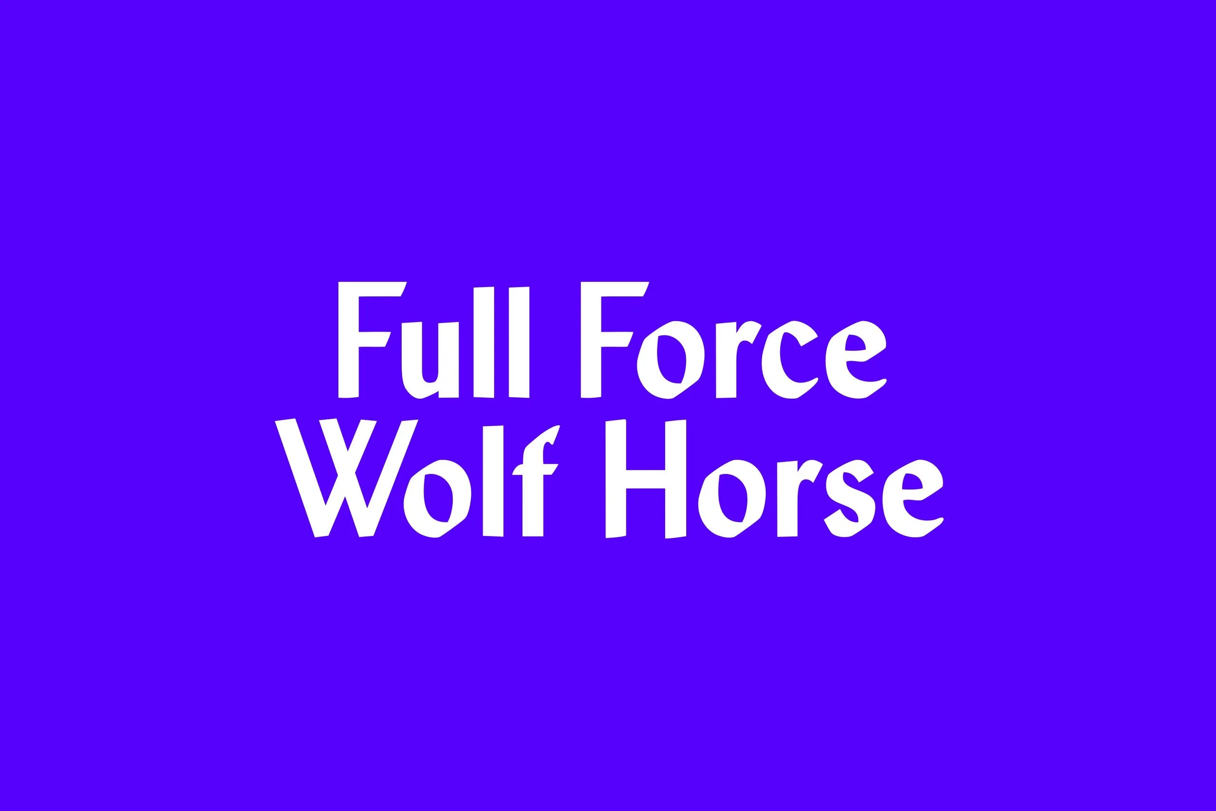 They needed an unexpected brand identity that embodied the loud, unique spirit of the studio.