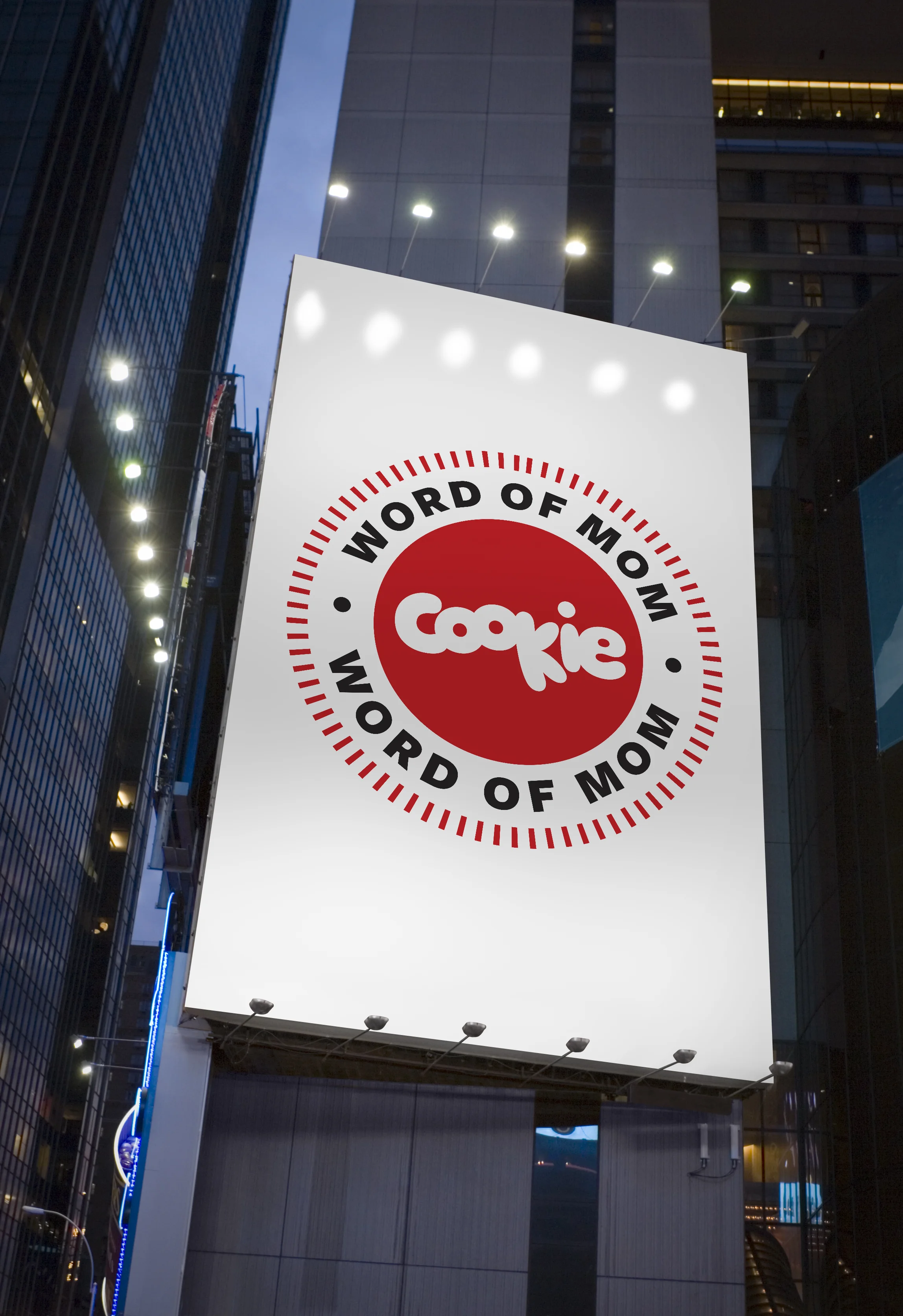 Cookie magazine | Word of Mom seal | Industry ads, branding book, promotional materials and out of home advertising