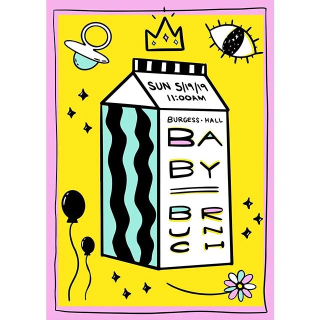 Illustrated some v cute baby show invites for a v cute family ✨🍼👨&zwj;👨&zwj;👧 .
.
.
.
.
.
#illustration #designer #invitations #custominvitations #babyshower #babyshowerinvitations #design #drawing #digitalillustration