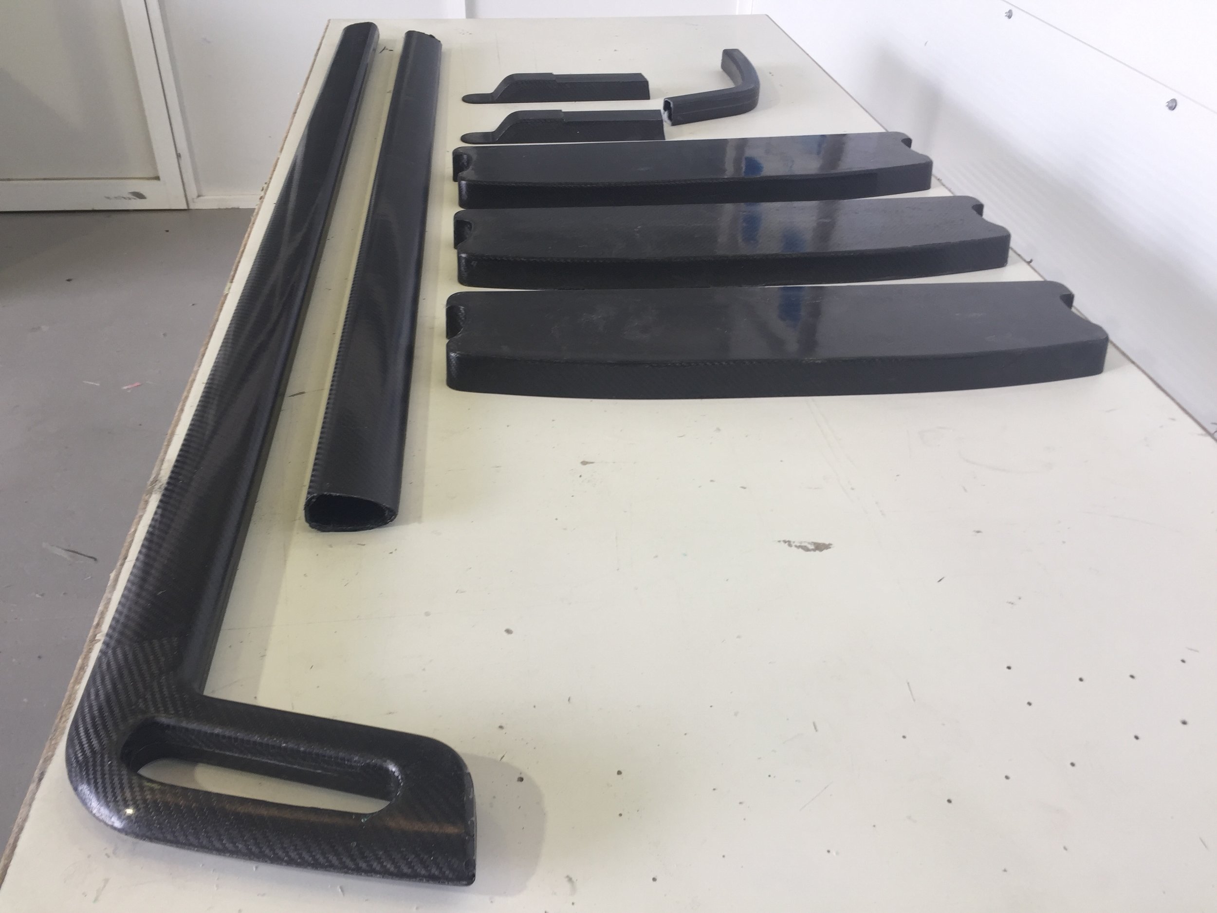 The combination of CNC machined split moulds and Pre-preg lamination means we are capable of creating the most complex of components