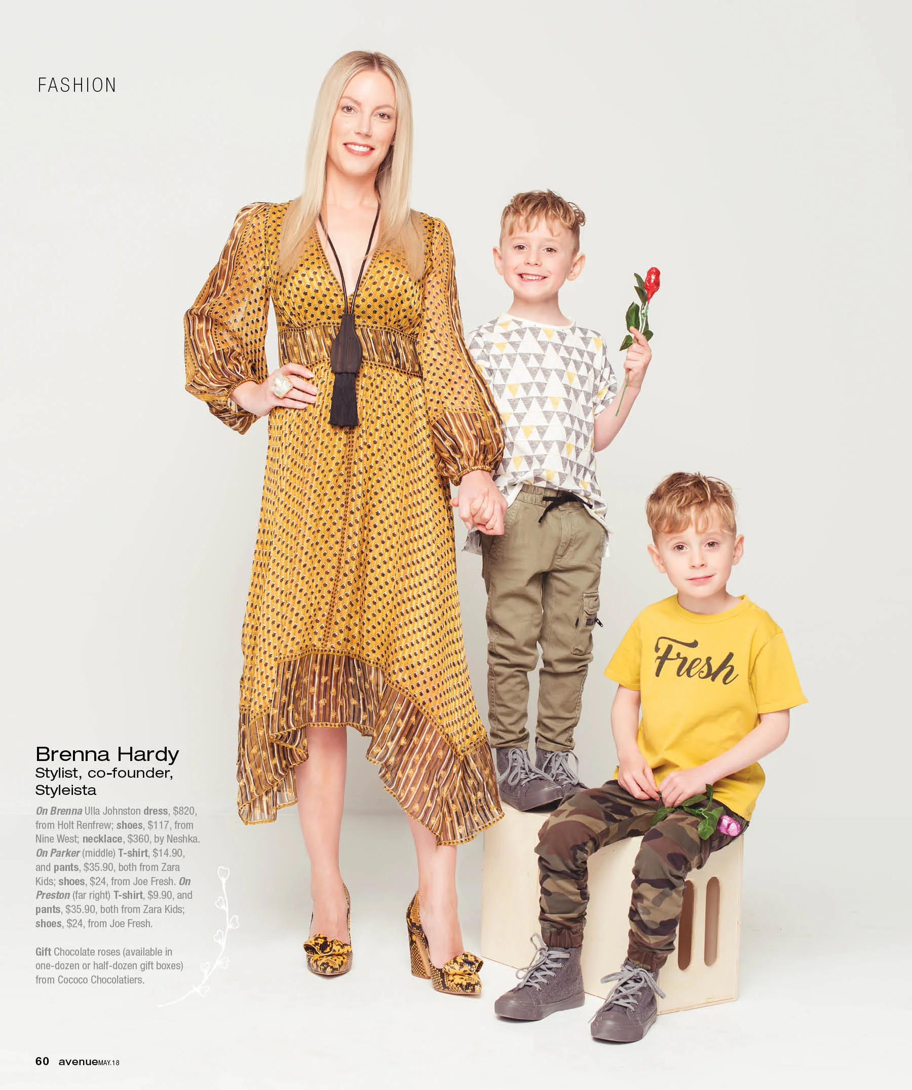 Stylish Moms - Avenue Magazine, May 2018