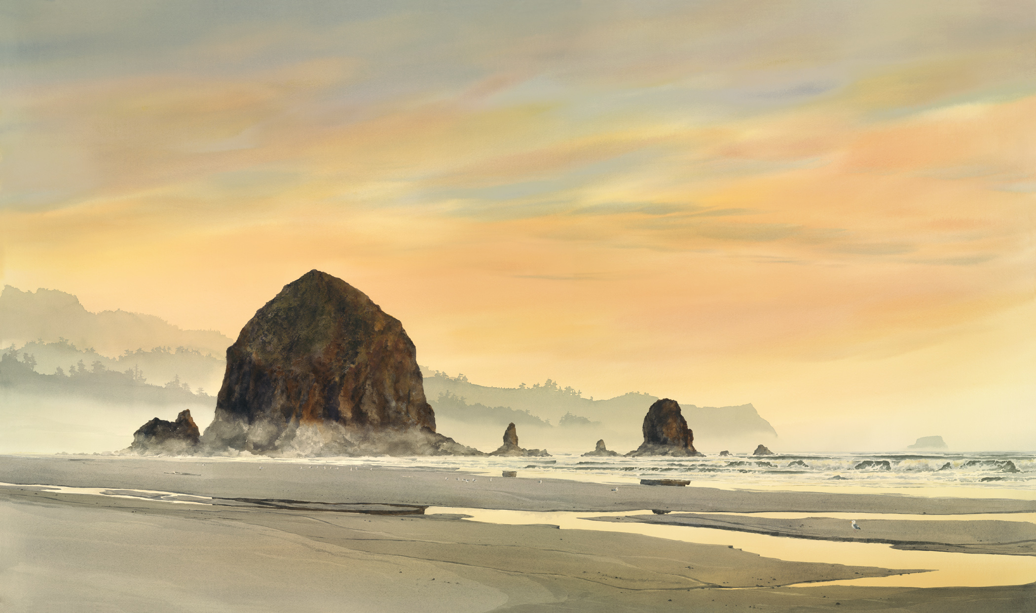 HAYSTACK ROCK SUNSET.jpg