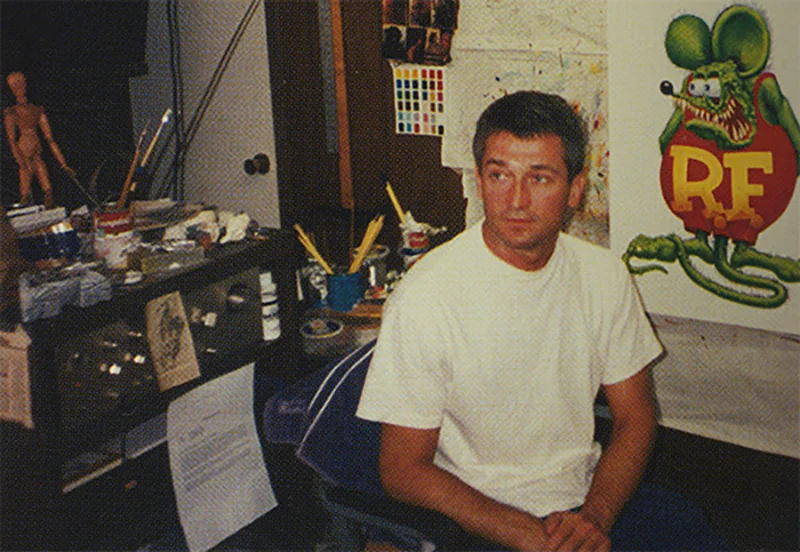 Jean Bastarache in his Venice studio.