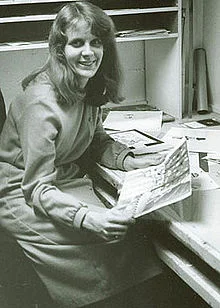 Sally Cruikshank in the 1970's. 