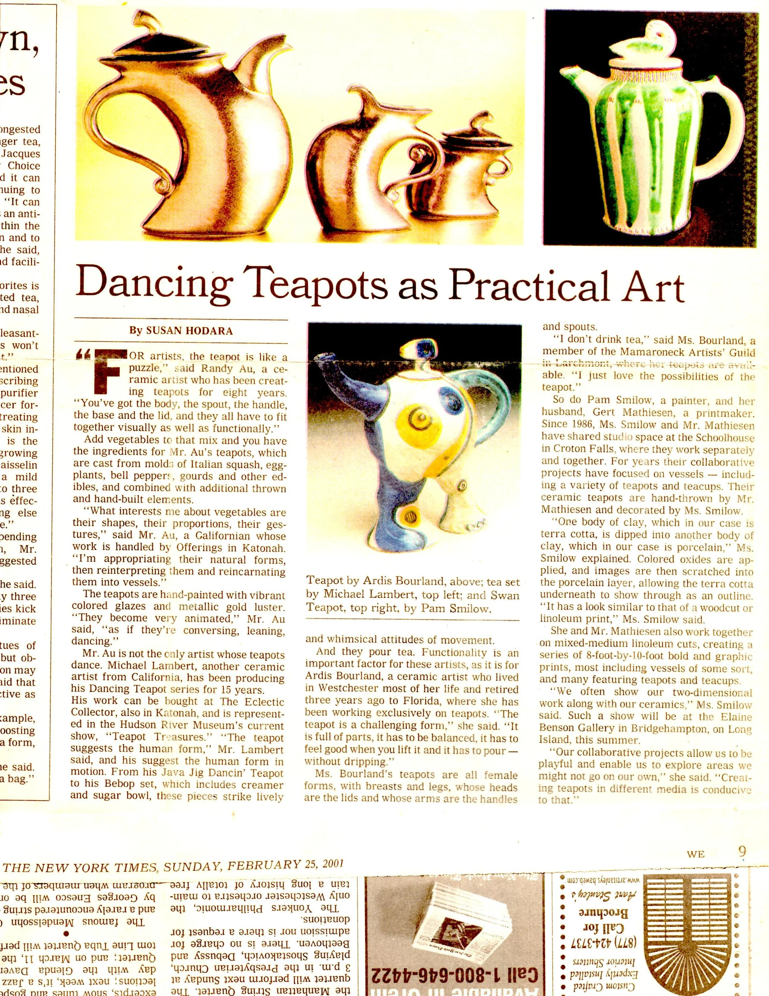 The New York Times 2001