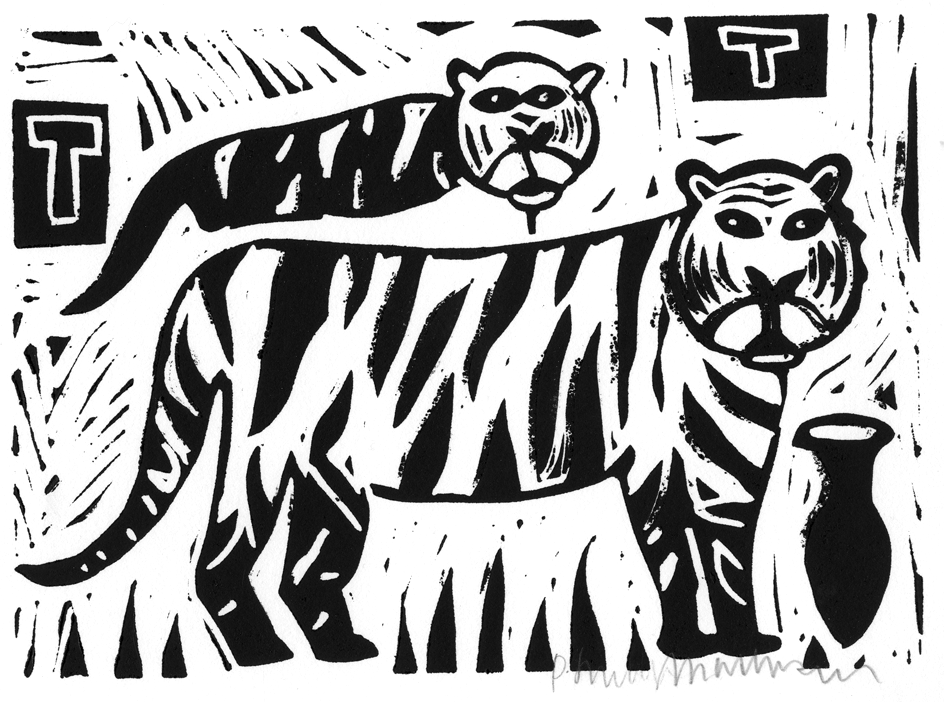 GertB&WTigersLinocut2 tigershighres.png