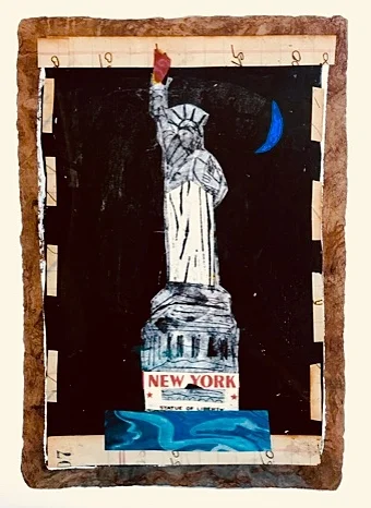 Statue of Liberty, Blue Moon