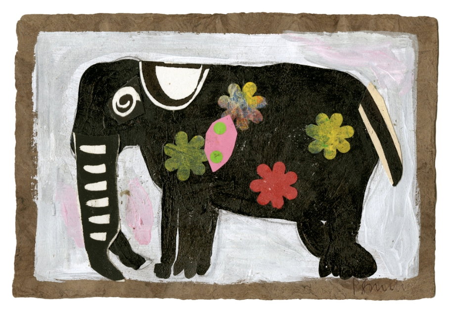 Pink SGK Elephant Print
