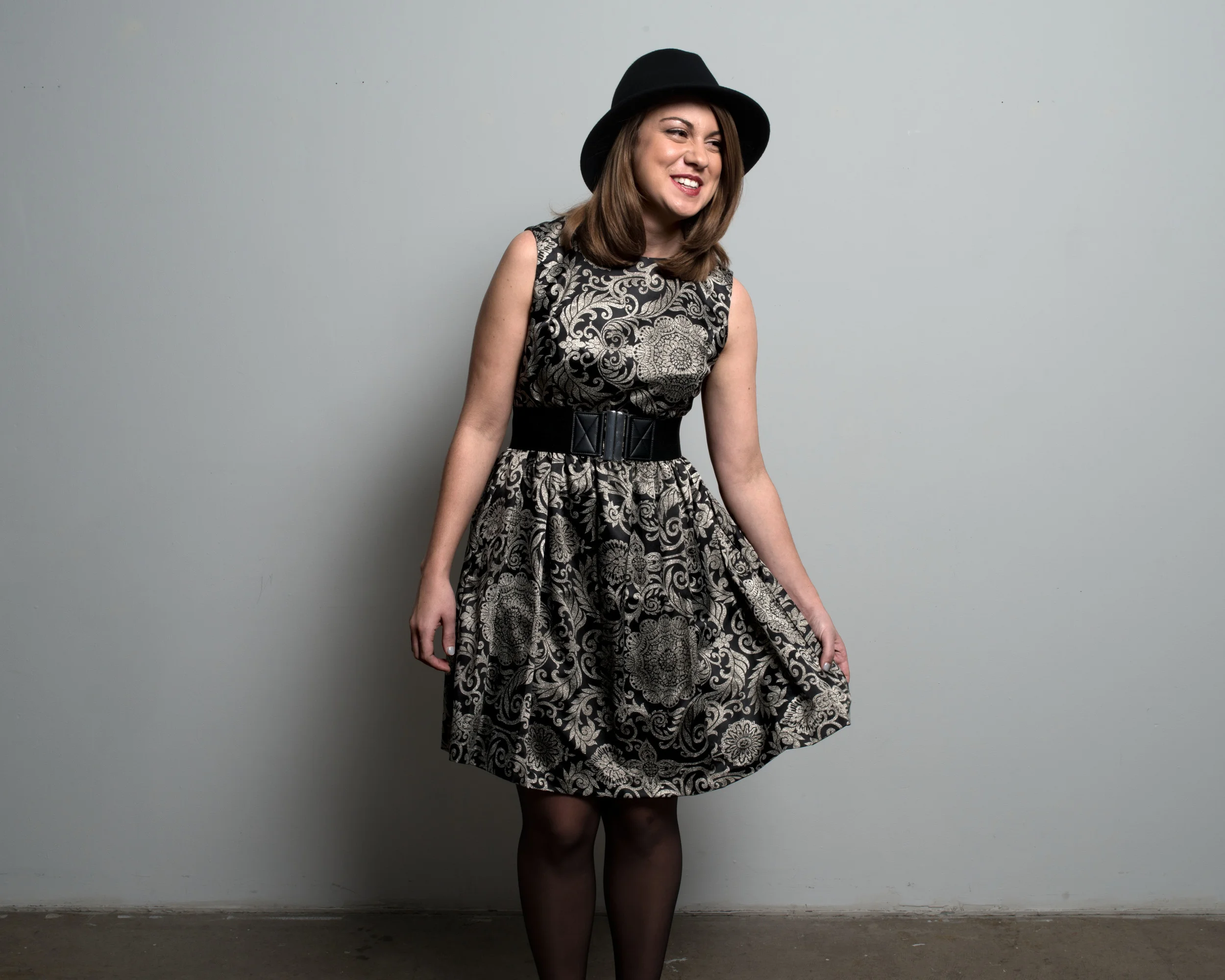 Personal Style Feature on Jordanna Parnell | One Holiday Dress; 3 Ways ft. Joe Fresh | Photography: Zac Pantalone