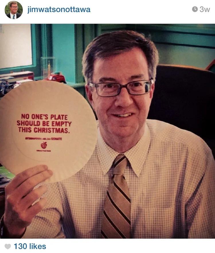 Mayor of Ottawa Jim Watson