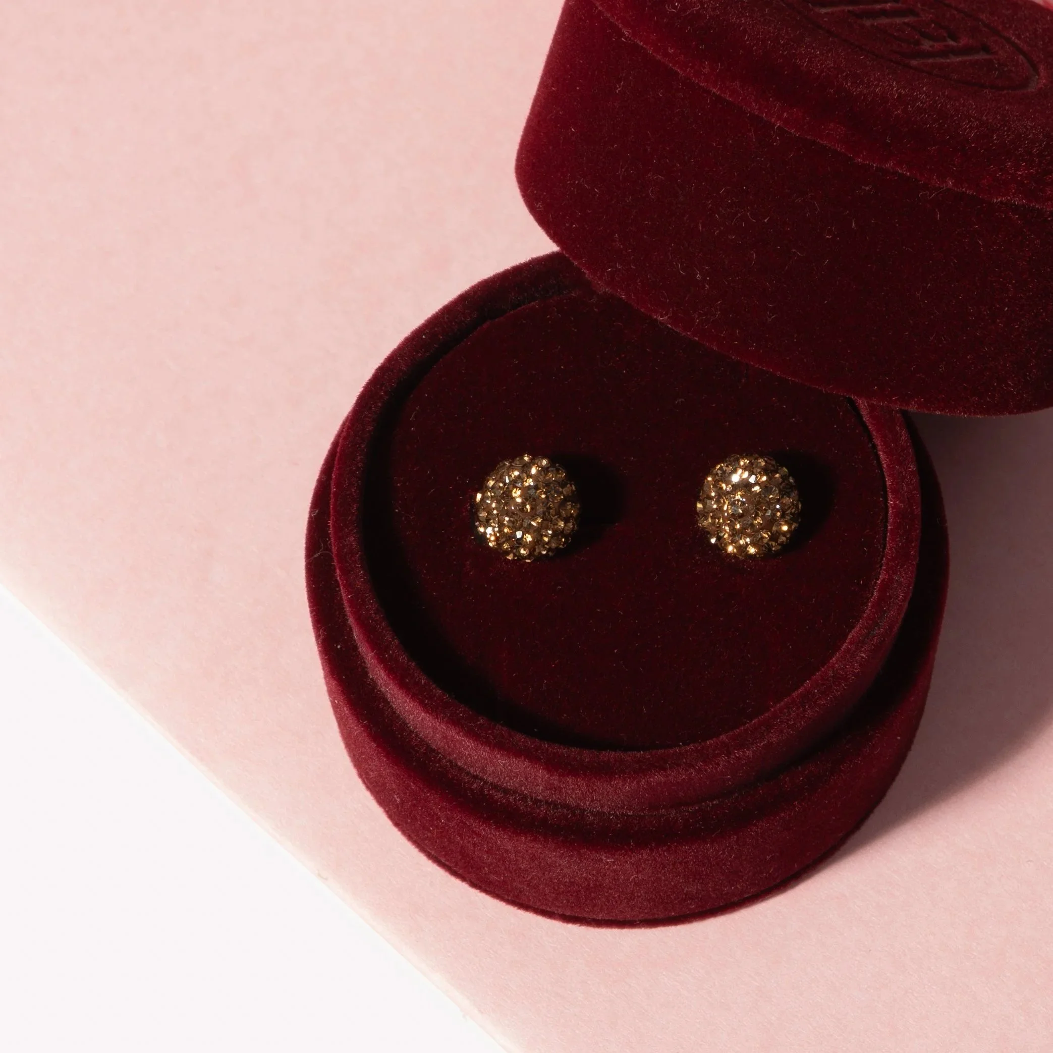 Espresso Sparkle Ball™ Stud Earrings