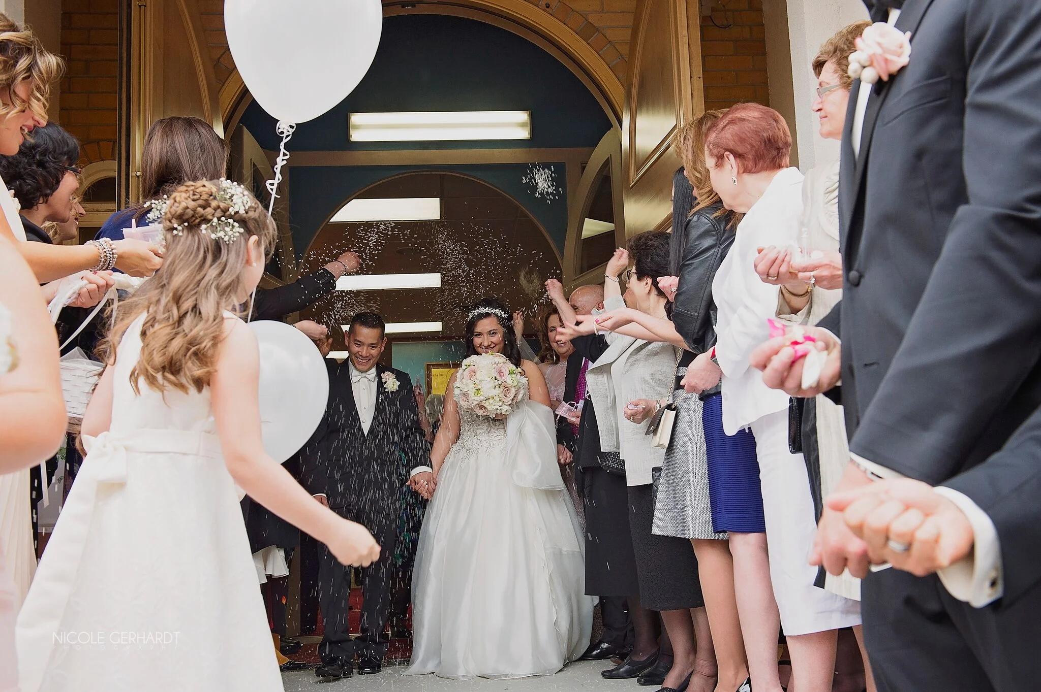 A grand reception 
