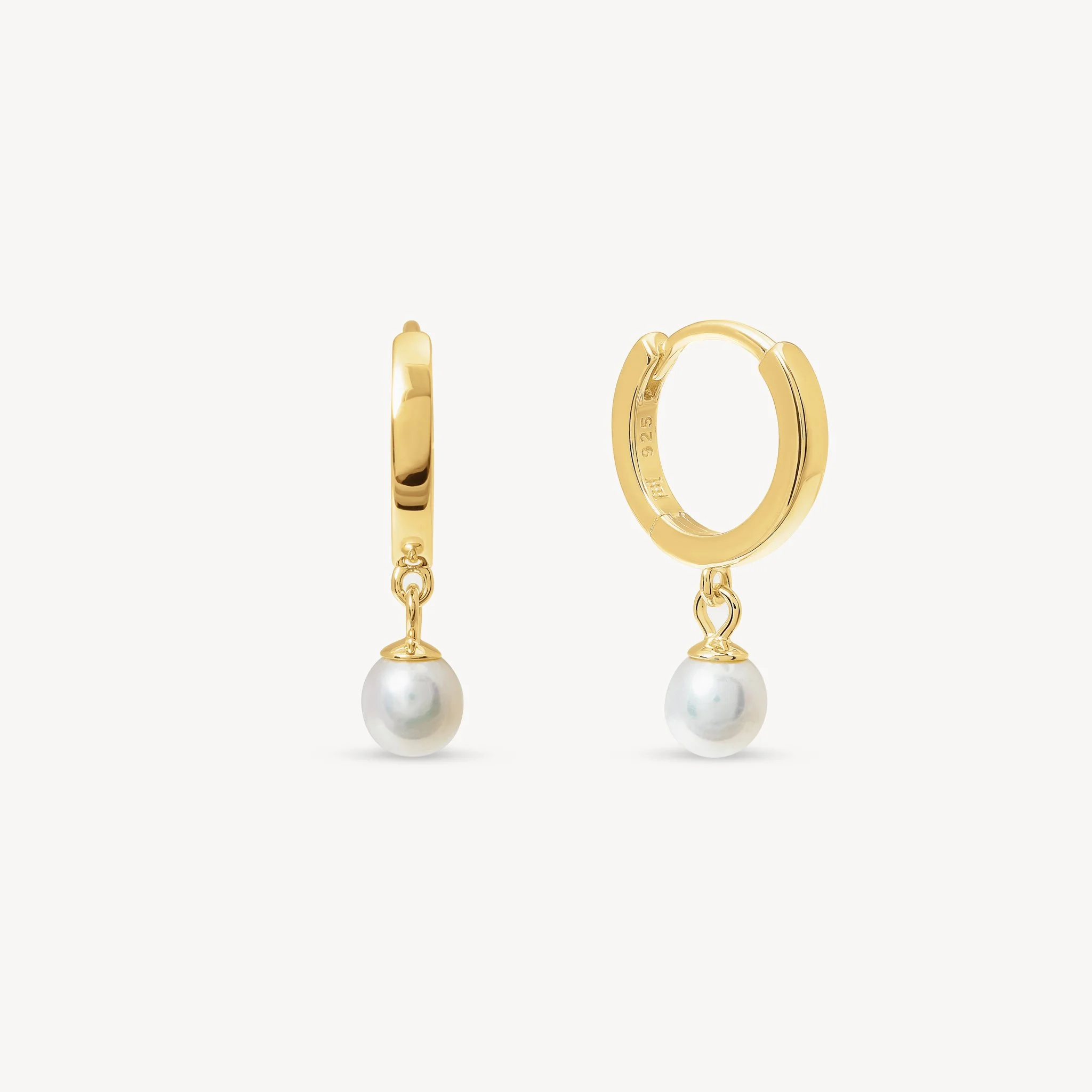 Pearl Drop Hoops - Gold 2.jpg