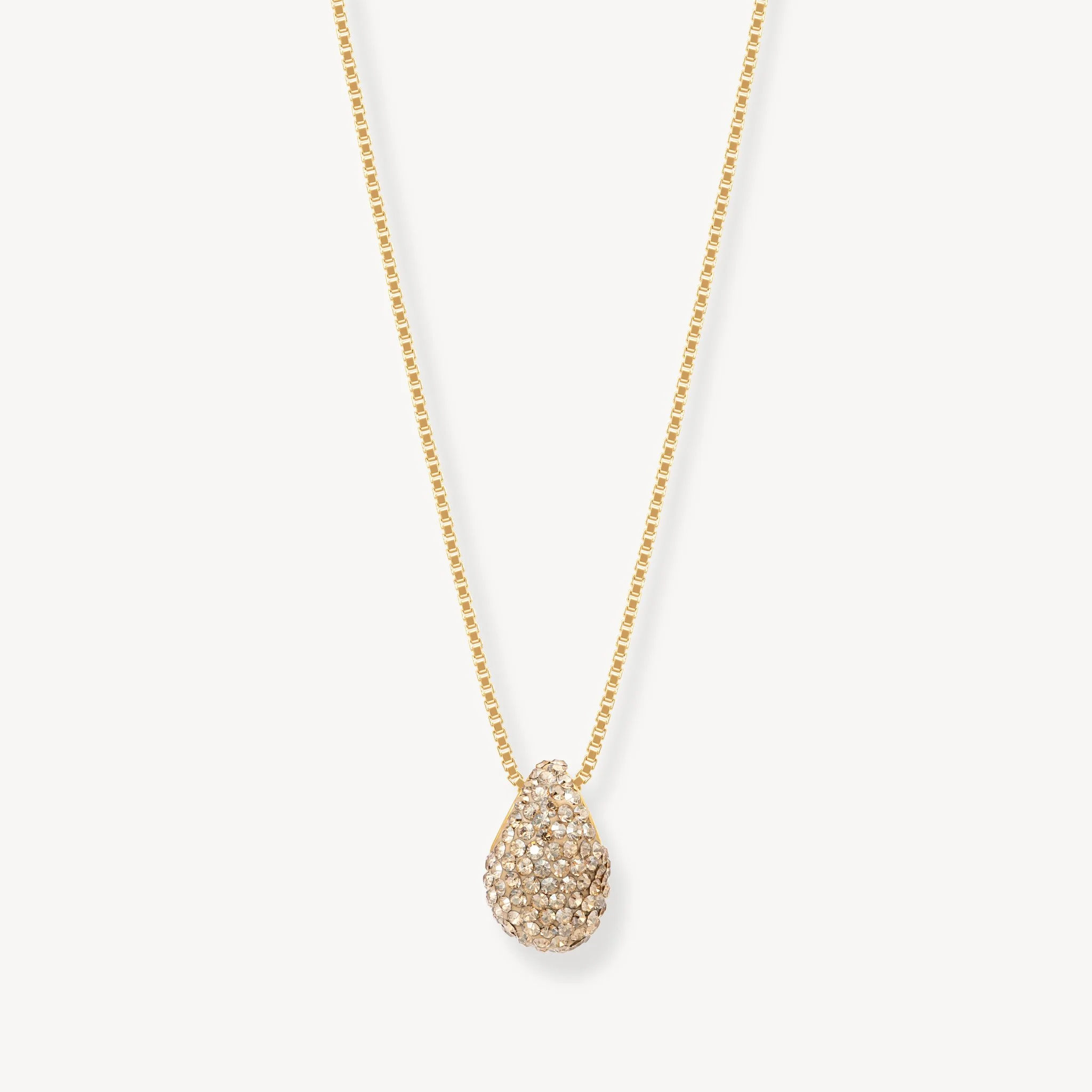 Mini Sparkle Drop Necklace (Box Chain) - Soft Gold.jpg